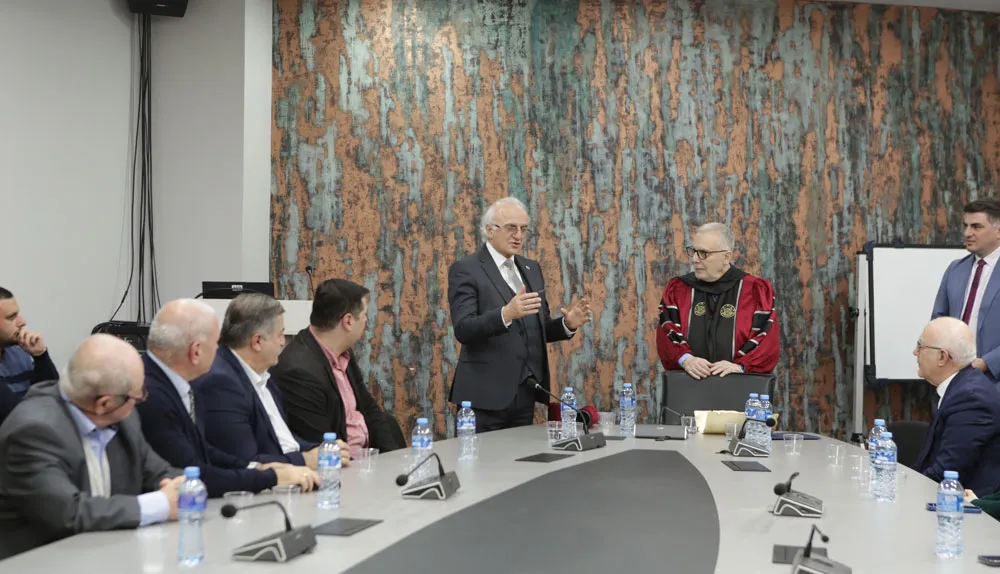 Professor Vladimer Papava Awarded Honorary Doctorate at GRUNI