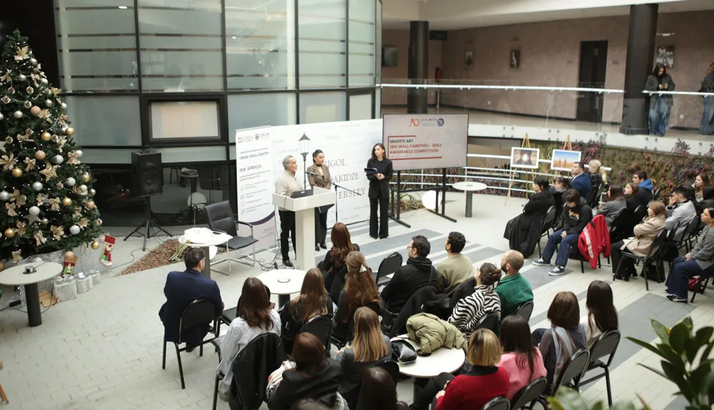 GRUNI SDGs Graffiti Art Competition – Winning Wall Paintings in Tbilisi