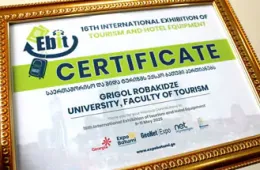 Expo Batumi Award – Ceremony Held for Batumi Branch Students News - Grigol Robakize University (GRUNI)