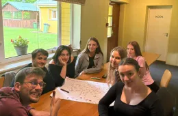GRUNI Students Participate in International Seminars in Estonia News - Grigol Robakize University (GRUNI)
