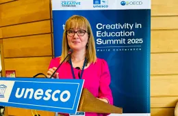 GRUNI Professor Attends UNESCO Education Summit News - Grigol Robakize University (GRUNI)