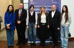 GRUNI Student Shines at National Scientific Conference News - Grigol Robakize University (GRUNI)