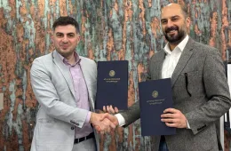 GRUNI Signs Cooperation Memorandum with Tenes News - Grigol Robakize University (GRUNI)